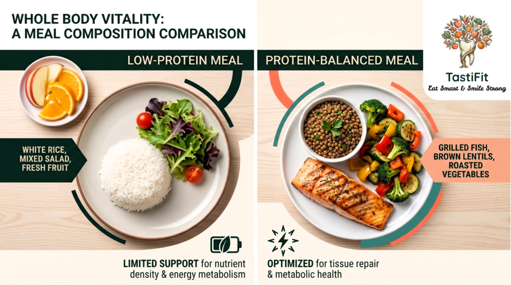 Protien Information Tastifit Dr bansi